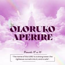 Adura Ojofeitimi – Oloruko Aperire